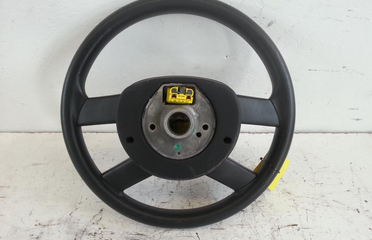 VW Polo 9N1 Lenkrad komplett 4 Speichen Plastiklenkrad